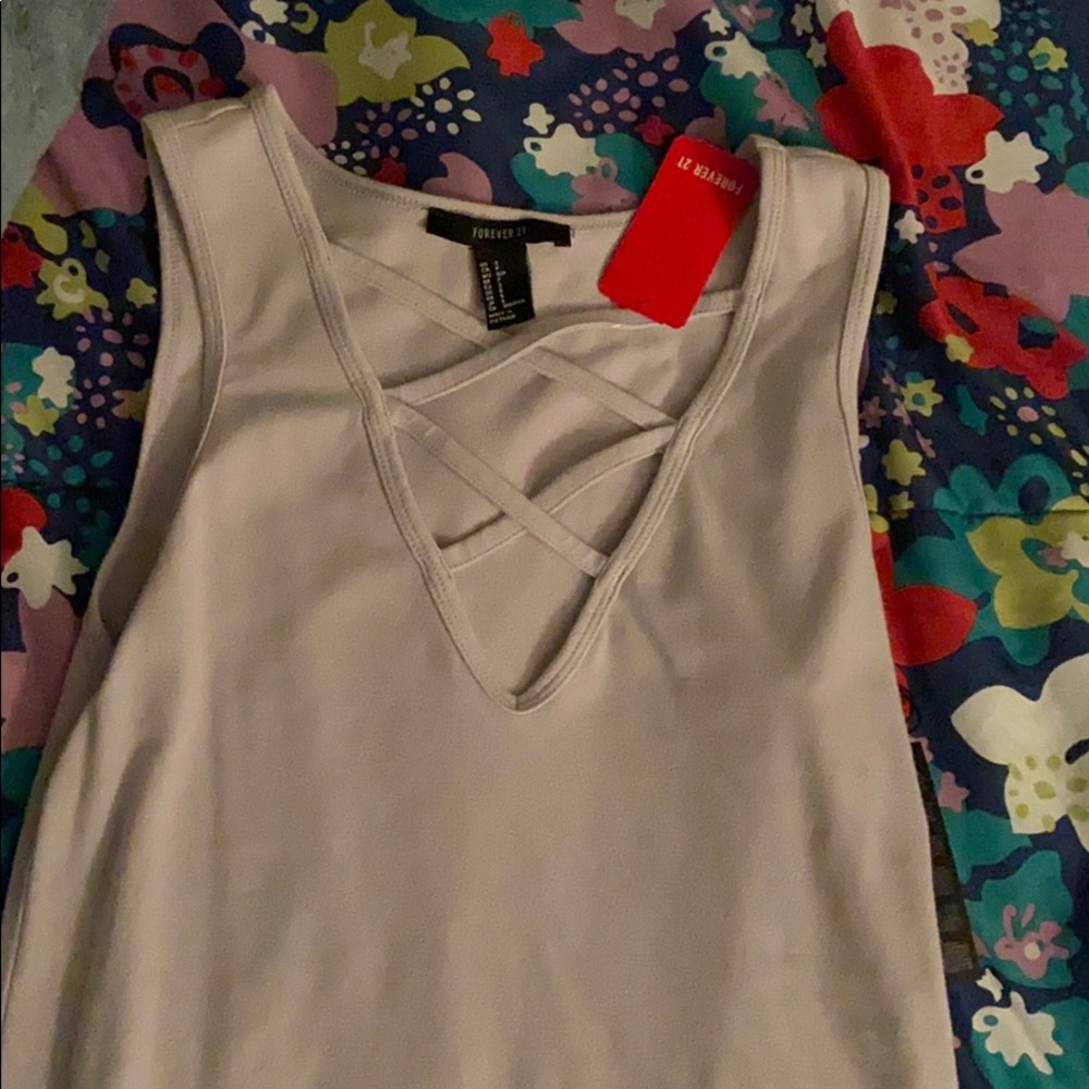 a beautiful light grey dress